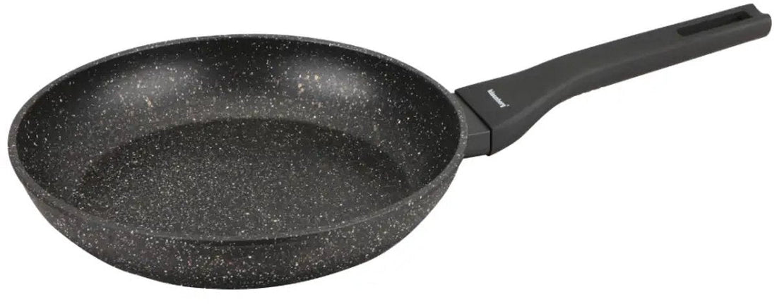 Klausberg KB-7988 Marmor-Bratpfanne 24 cm – Antihaftbeschichtet, Induktionsgeeignet, Leicht & Kratzfest