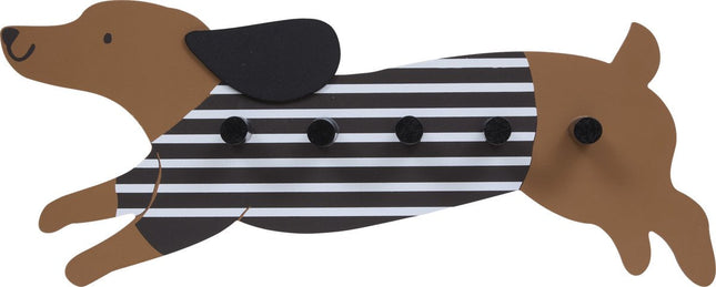 Atmosphera Kids Kapstok met 5 haken - 50x20x6cm - Multi