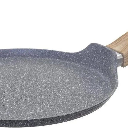 Secret de Gourmet - Pannenkoekenpan - Alle kookplaten/warmtebronnen geschikt - grijs - Dia 28 cm