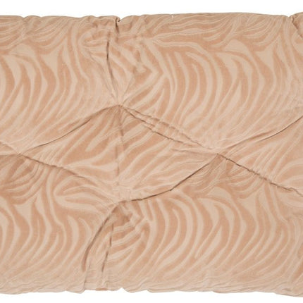 Atmosphera Tigris Fluwelen Vloermatras - 60x120xH8cm - Beige