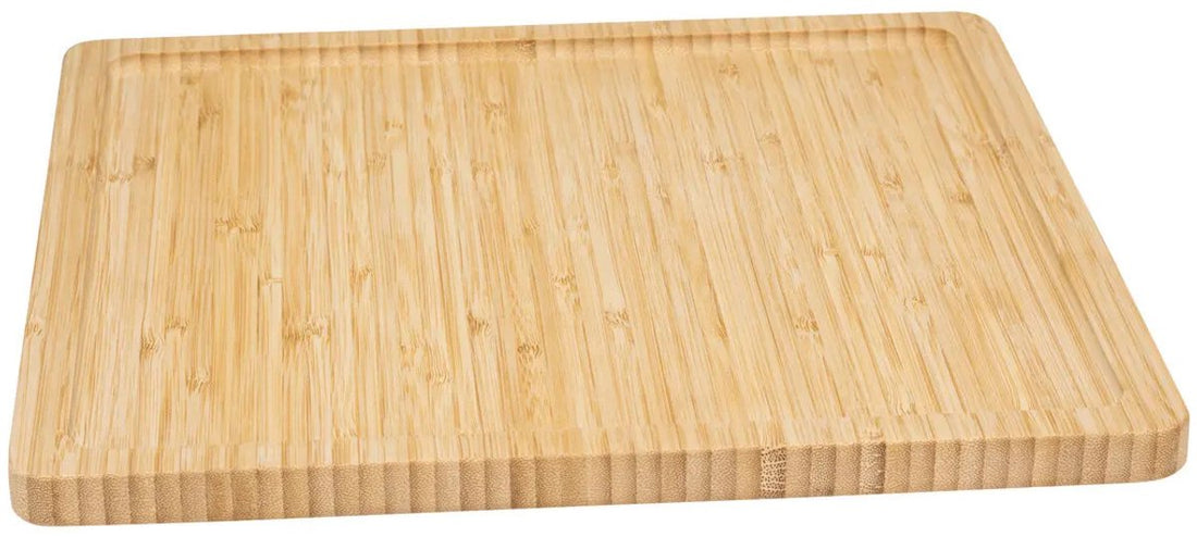5Five Serving board for appetizers / finger food - 30 x 30 cm - bamboo wood - serving platter - tapas board