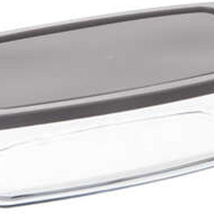 5Five Ovenschaal met deksel - borosilicaat glas - rechthoek - 1.8 Liter - 27 x 14 x 7,3 cm