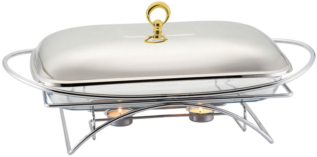 Klausberg 7921 - Chauffe-plat - verre - 3 litres - support en inox