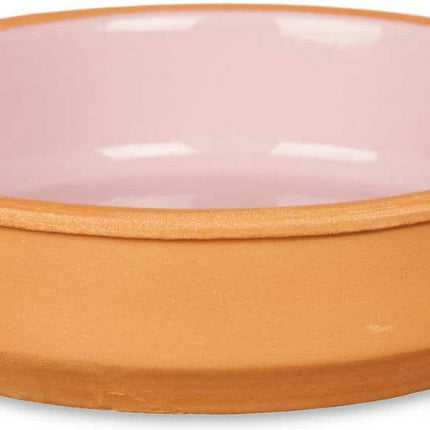 La Dehesa - Set 4x tapas/creme brulee schaaltjes terracotta/roze 16cm