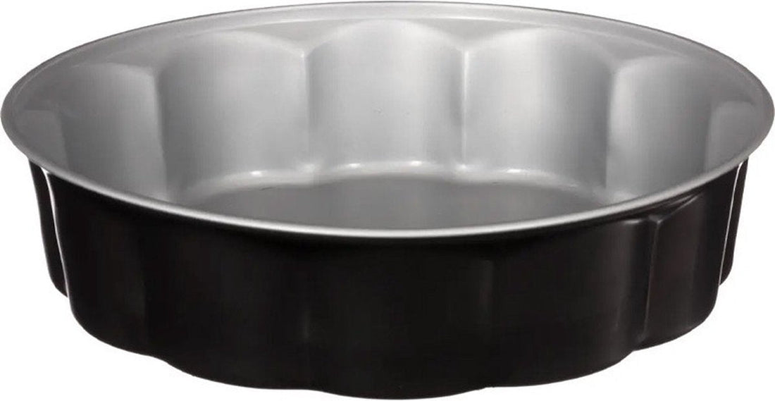 5Five taartvorm Backery Pro Ø 26 cm – metaal met antiaanbaklaag, zwart