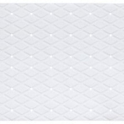 Badmat | Badkamer Mat | Douche Mat | PVC Badkleed 70 x 35 cm | Antislip | Aanrecht Zeer | Wit - Antislip Douchemat