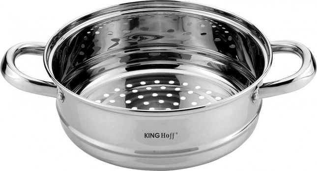 Kinghoff 1534 - Inzet stoompan - Groentestomer - Vleesstomer - Ø20 x 8.5 cm