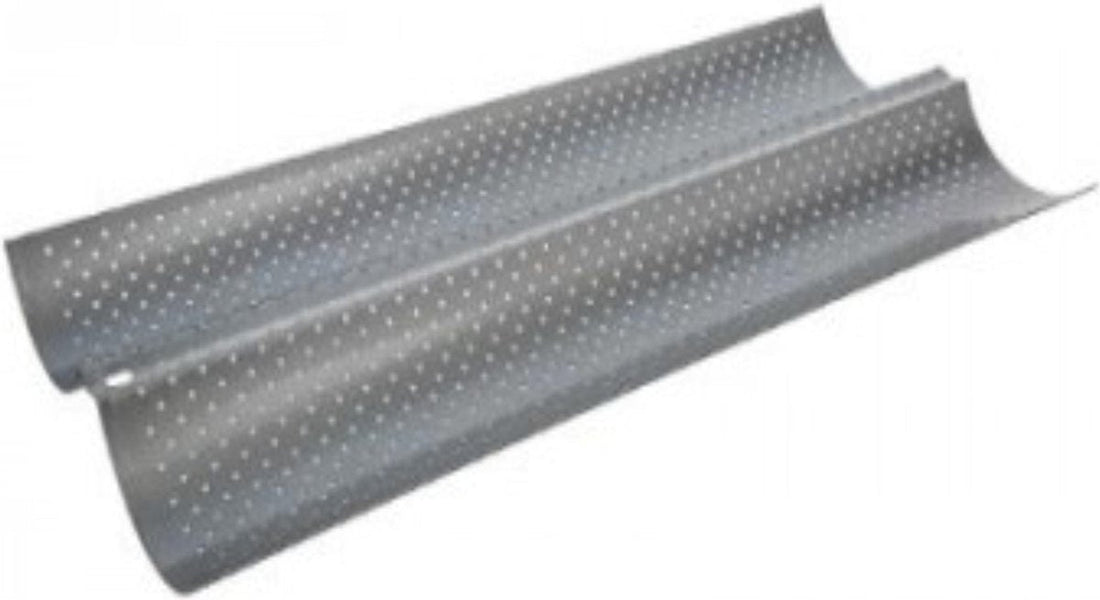 Stokbroodmal - bakvorm 2-vakken 38 x 16 cm