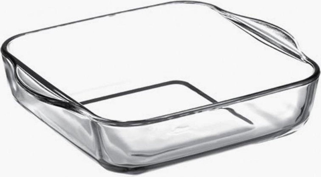 Secret de Gourmet glazen ovenschaal vierkant – 22 x 22 cm, 2,4 liter