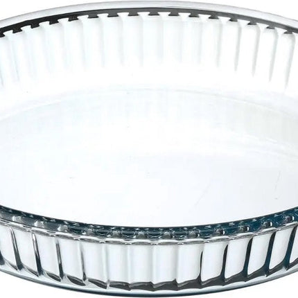Borcam Ronde taartvormen|ronde ovenschaal glas transparant 26 x 3 cm