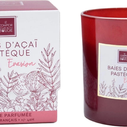 ATMOSPHERA Acai Berries Watermeloen Geurkaars Zoete Geur Sappige Watermeloen Exotische Frisheid Acai Bessen