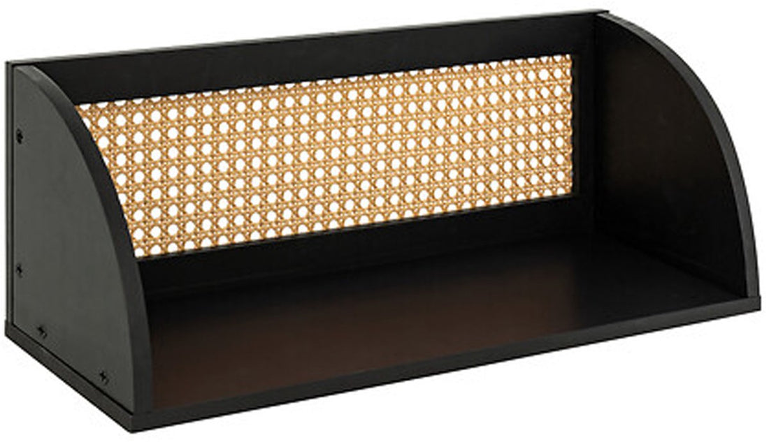 Bohemian wall shelf - brown - MDF - DIY - 48 x 18 cm