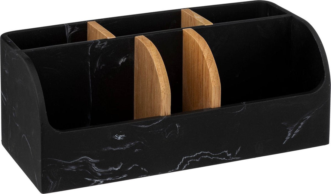 5Five Léa desk organizer 26 x 12 x 10 cm - Black