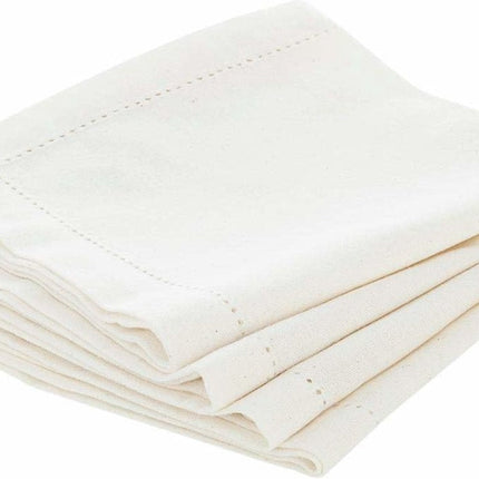 Atmosphera CHAMBRAY servetten 40 x 40 cm 4 stuks