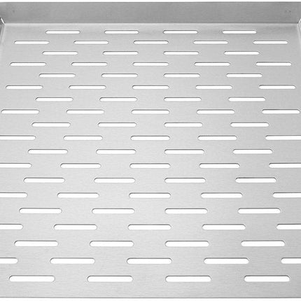 KINGHoff KH-1917 Diepe Grillbak - Roestvrijstalen Barbecue Bak 37x31 cm - Met Rand en Handvatten