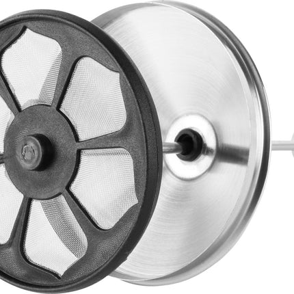 Kinghoff® - Melkopschuimer Handmatig - RVS - 800 ml - Vaatwasserbestendig - Barista - Melkkan - Hittebestendige bodem - Inductie
