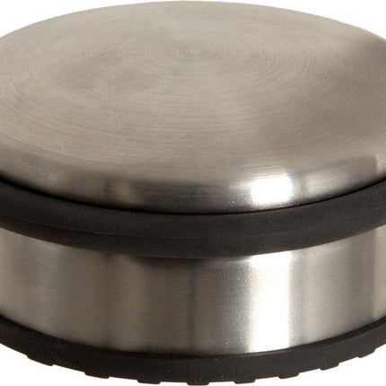5Five Ronde deurstopper - 10 x 4,5 cm - van metaal - Deurstop gewicht - 930 gr
