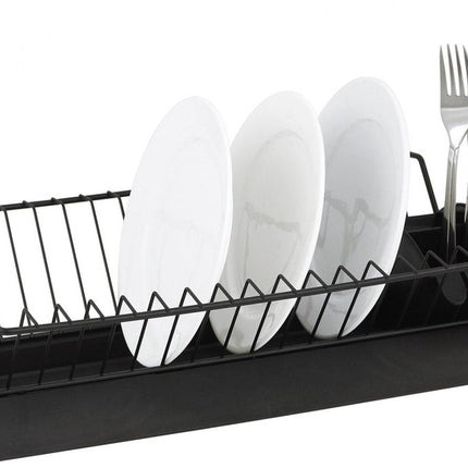 Kinghoff 1499 - afdruiprek - staal - kunststof - zwart