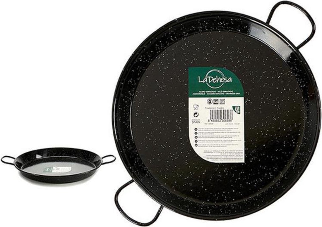 Enameled Steel Paella Pan 35 CM
