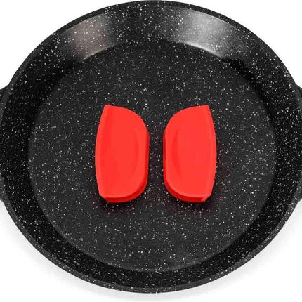 CUILINA Paella pan – Duitse GREBLON antiaanbaklaag Marmer coating - 36 cm- voor Inductie en alle warmtebronnen