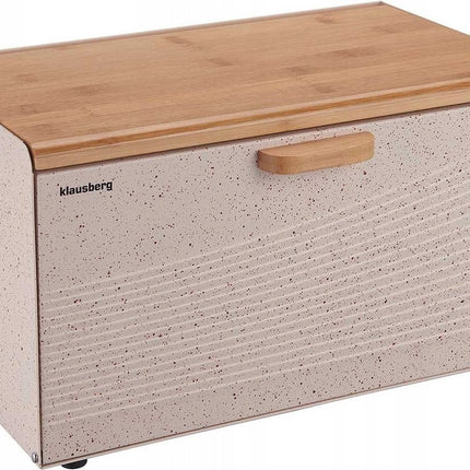 Klausberg 7465 - dubbele broodtrommel - creme