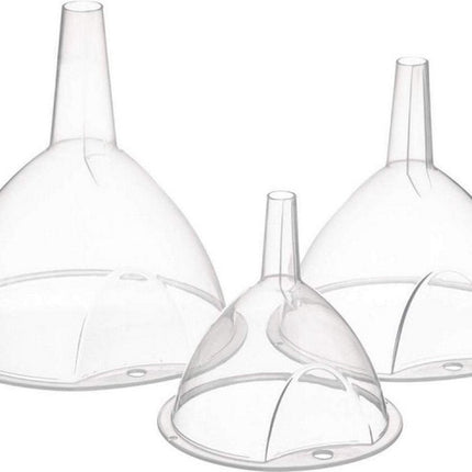 Trechter Secret de Gourmet Transparant Plastic (3 Onderdelen)