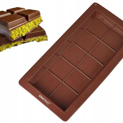 Dubai Chocolate Siliconen Chocoladevorm - Siliconen Vorm 25×13,5 cm - Dubai Reep, Bakvorm, Candy Bar