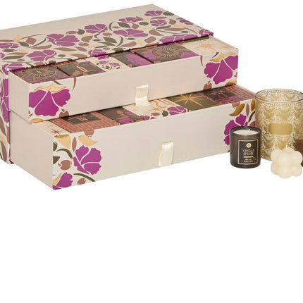 Adventskalender Decoratie & Kaarsen - 24 Verrassingen Geuren en Decoratie - Sfeervol Cadeaupakket