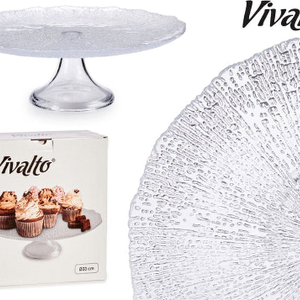 Taartplateau Rio Kristal 33 cm