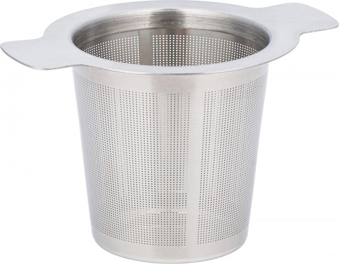 Kinghoff 4604 theefilter van rvs – satijn afgewerkt, Ø 7,5 x 7,5 cm