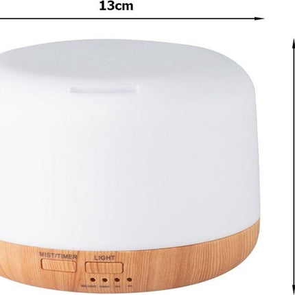 Luchtbevochtiger diffuser aromatherapie rgb afstandbediening
