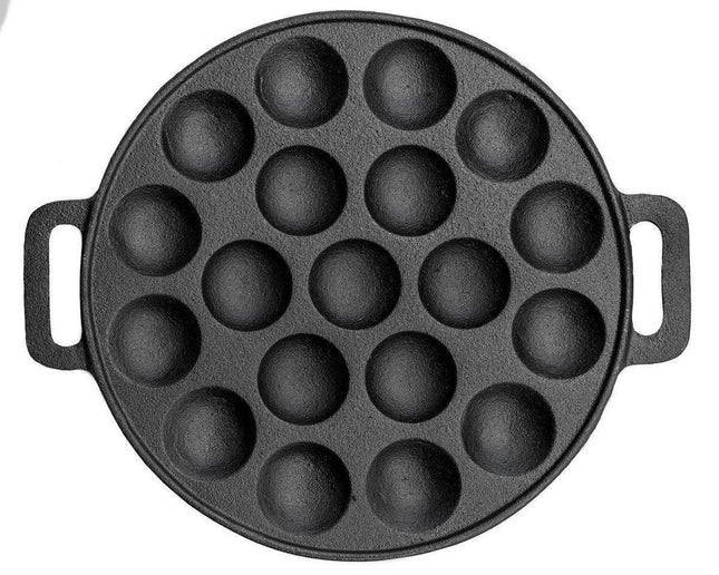 Gietijzeren Poffertjespan | 24cm