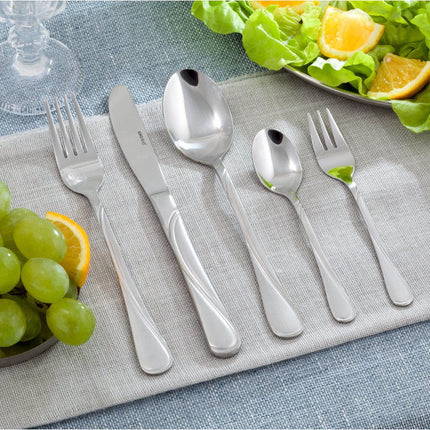 KINGHOFF 3553 - luxe bestekset koffer - 72 delig - 12 persoons - Modern bestek
