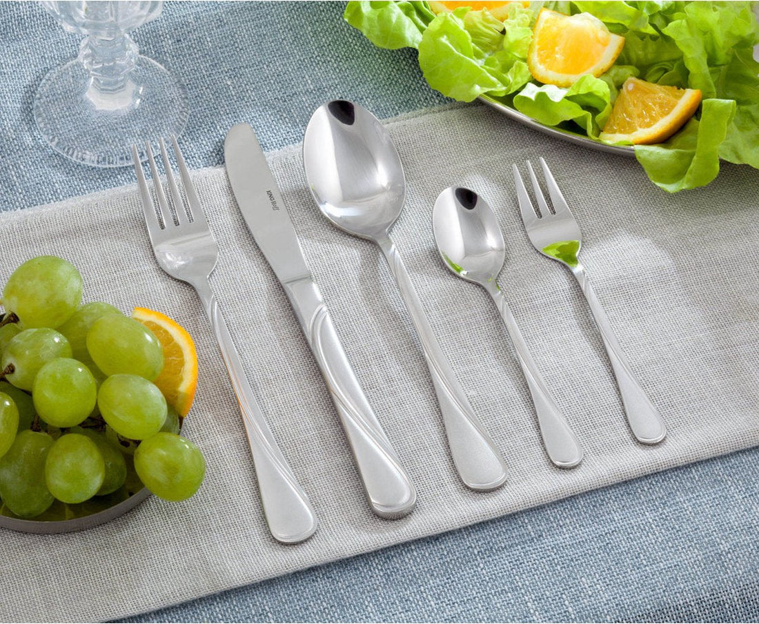 KINGHOFF 3553 - luxury cutlery set case - 72-piece - 12-person - Modern cutlery
