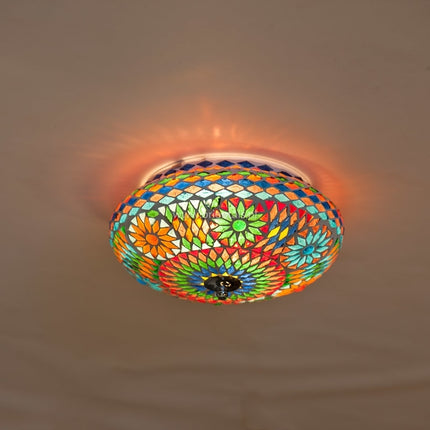 Oosterse plafondlamp Multi colour Ø25 - plafonnière