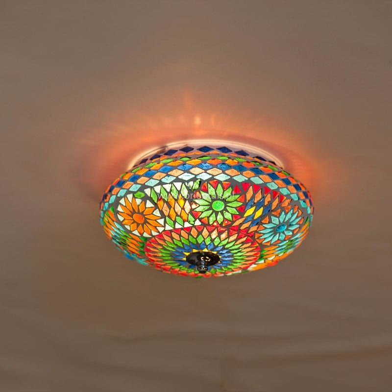 Oriental ceiling lamp Multi colour Ø25 - ceiling light