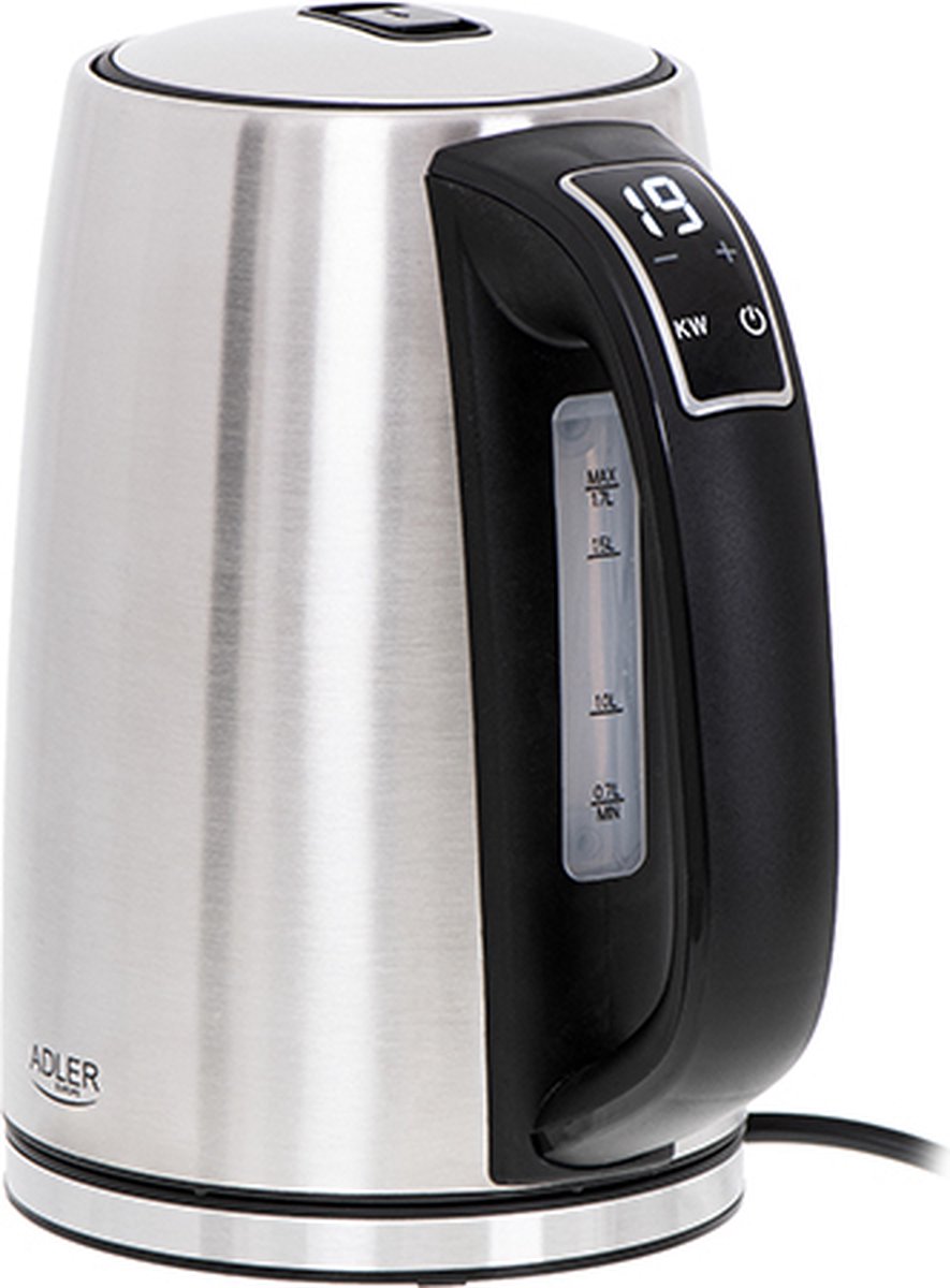 Kettle - 1.7L with LCD display & temperature control