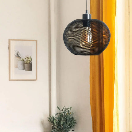 Atmosphera hanglamp lamp bal zwart