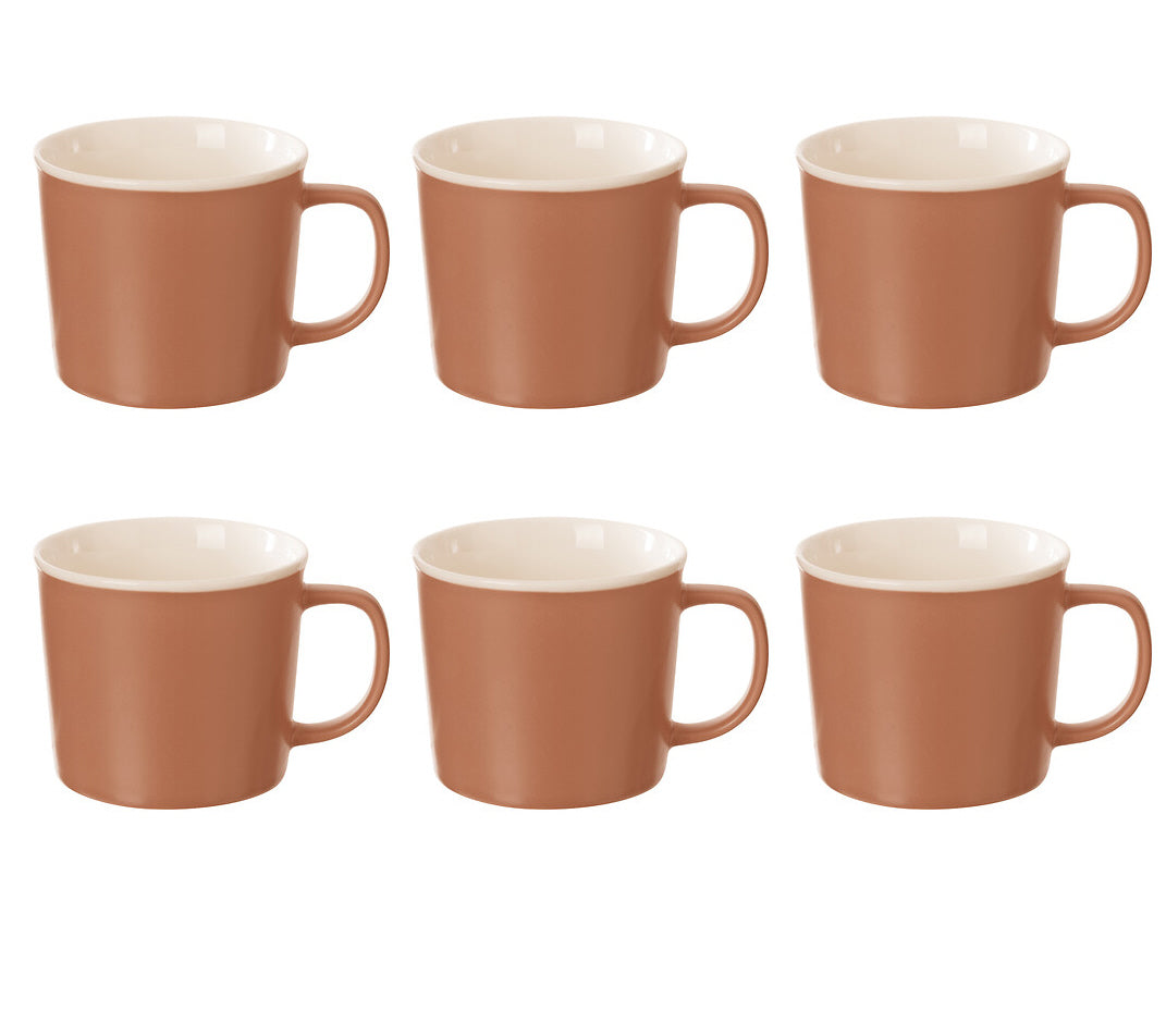 Porcelain Mug with handle - Nature Terra - 380 ml