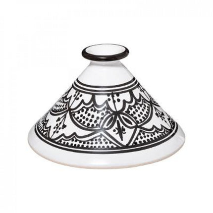 Tajine zwart & wit Ø 27 cm