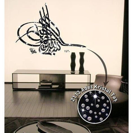 Muur sticker   Tugra Kristal