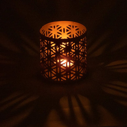 Fair Trade Sfeerlicht Bloem des Levens  9x9.5