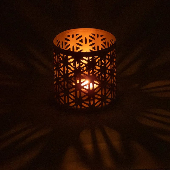 Fair Trade Sfeerlicht Bloem des Levens  9x9.5