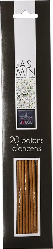 Atmosphera Räucherstäbchen im Duft Jasmin - Vorteilspackung - 40x Stäbchen - 25 cm - Entspannend - Beruhigend