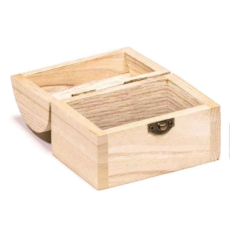 Coffre à trésors en bois