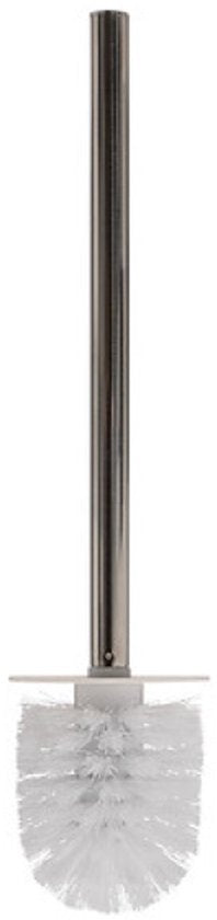 Natureo Badezimmer-Accessoires-Set – Luxus Badezimmer-Set – Badezimmer-Zubehör-Set – WC-Bürste – Zahnbürstenhalter – Seifenspender 300 ml – Polyresin / ESCHE – Weiß