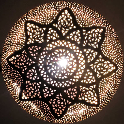 Oosterse filigrain hanglamp Marrakech XL