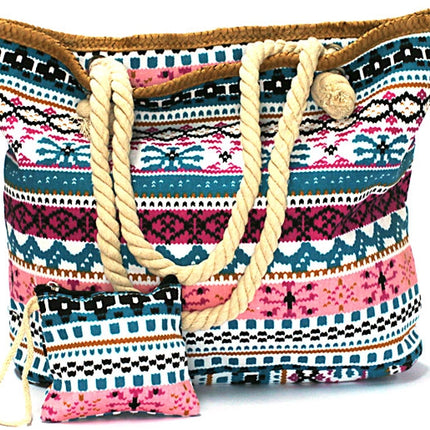 Strandtas Multicolor