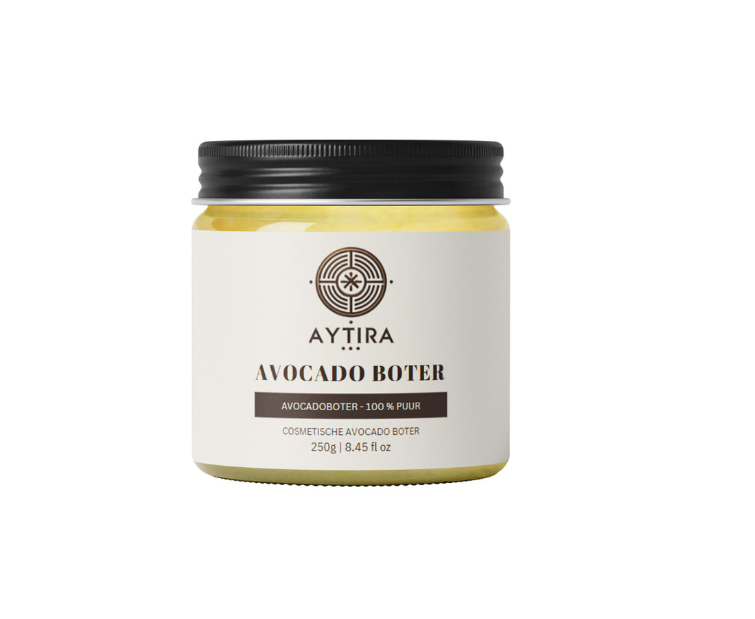 Aytira avocadoboter, puur en ongeraffineerd – voor huid en haar, 100 of 250 g
