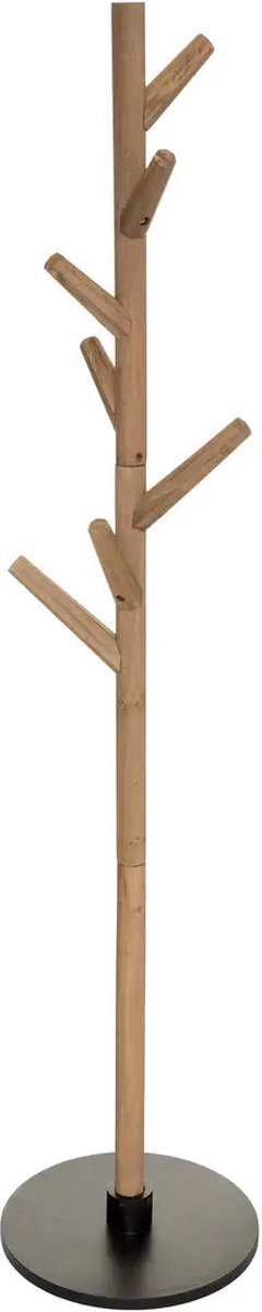 5Five Houten staande kapstok - Lichtbruin / zwart